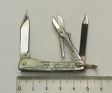 超小型ナイフ